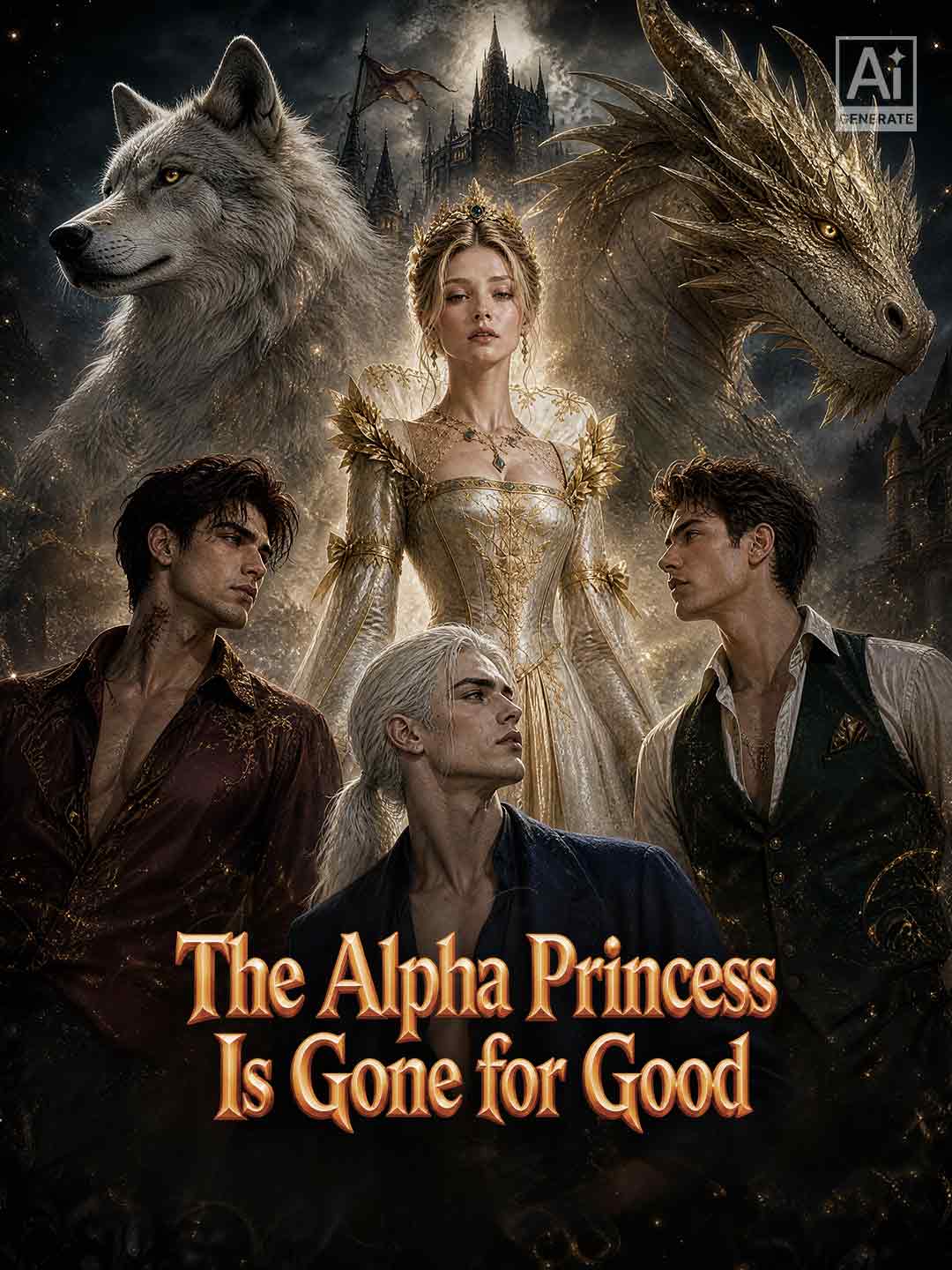 The Alpha Princess Is Gone for Good official poster